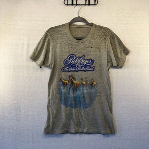 Vtg Bob Seger The Distance Tour '83 T Shirt Single Stitch Mens S/M Burn-outflaws